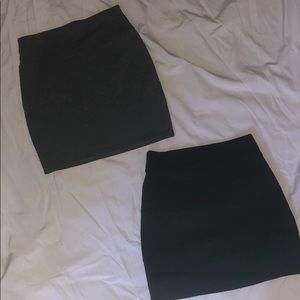2 forever 21 pencil skirts each